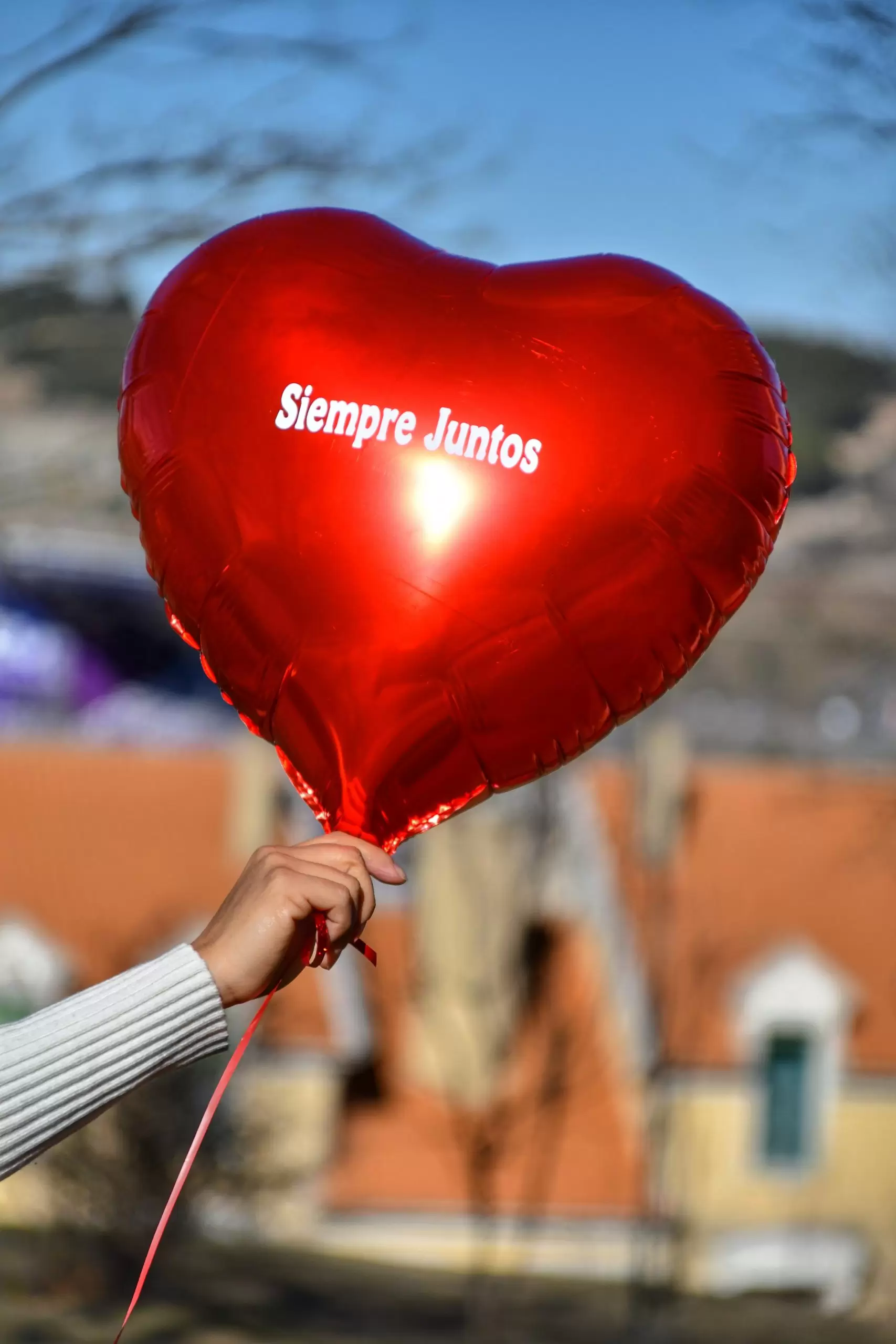 Globo Corazón Personalizado