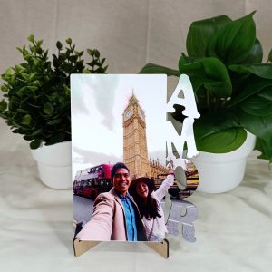 Foto Panel de Madera Personalizado con la palabra amor