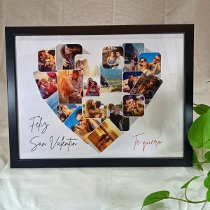 Cuadro Collage Personalizable con frase