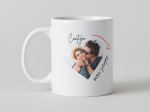 Taza Personalizada Contigo para siempre