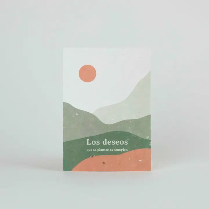 Postal Plantable Deseos