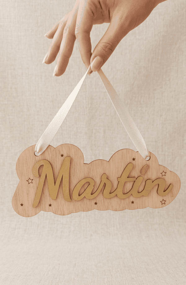 Colgador Personalizado con Nombre