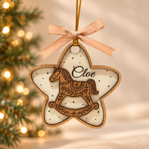 Colgante estrella Caballo