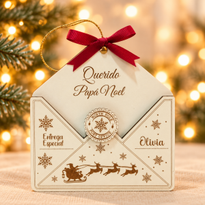 Pack Sobres de Madera Papá Noel y Reyes Magos