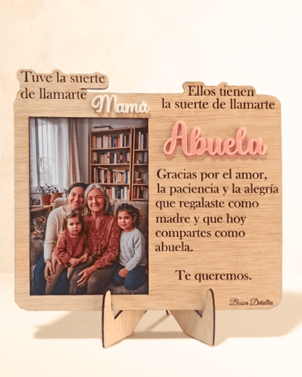 Marco “Abuela” con dedicatoria