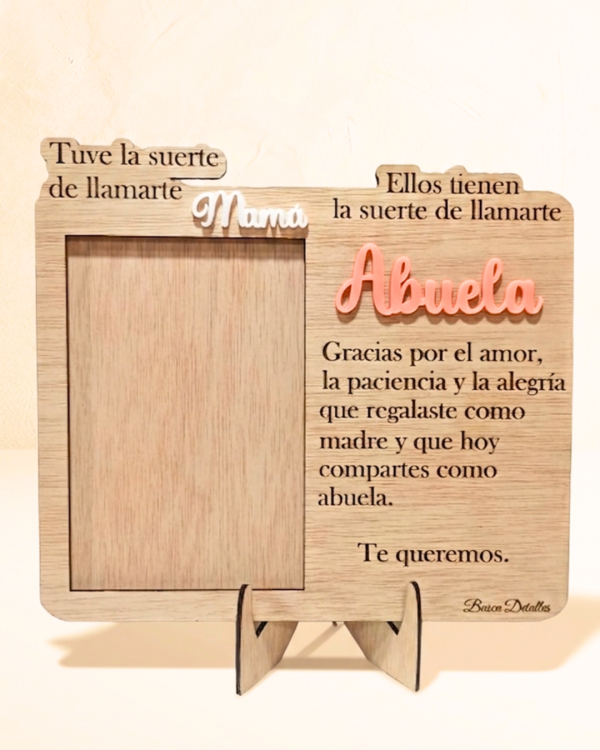 Marco “Abuela” con dedicatoria