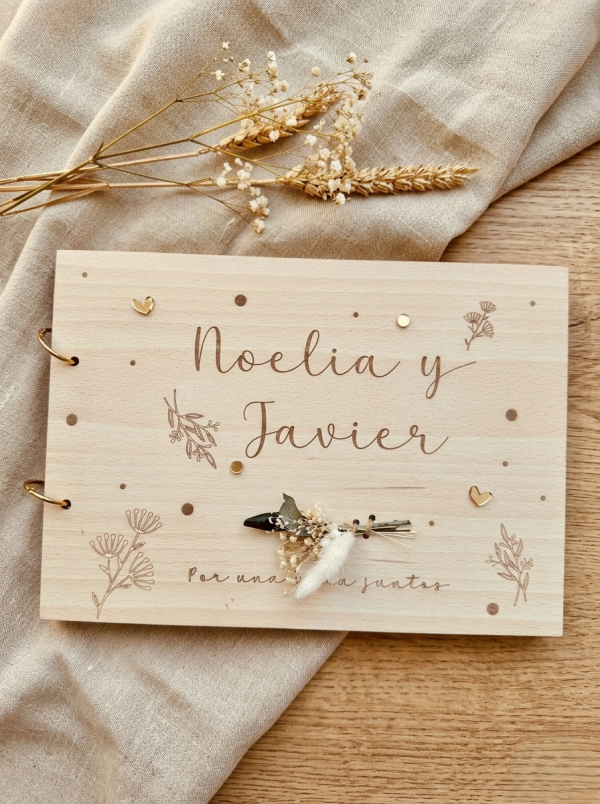 Álbum de firmas personalizado