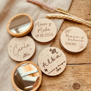 Espejo de madera