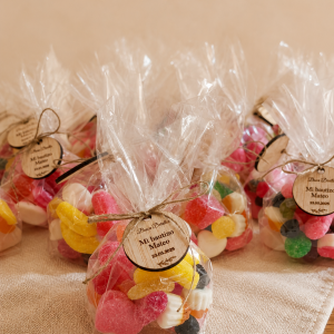 Bolsitas de gominolas personalizada
