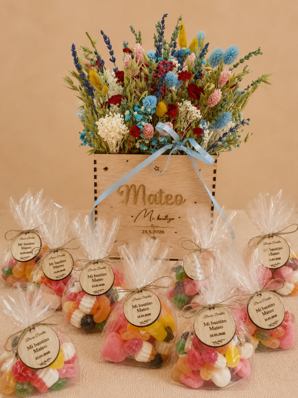 Bolsitas de gominolas personalizada