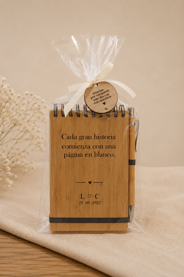Pack libreta y boligrafo